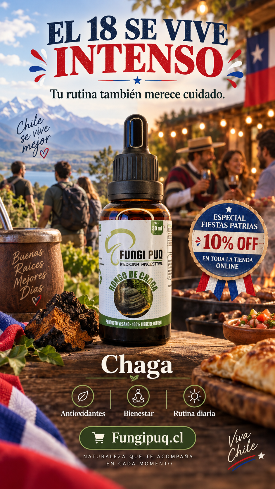 Extracto de Chaga