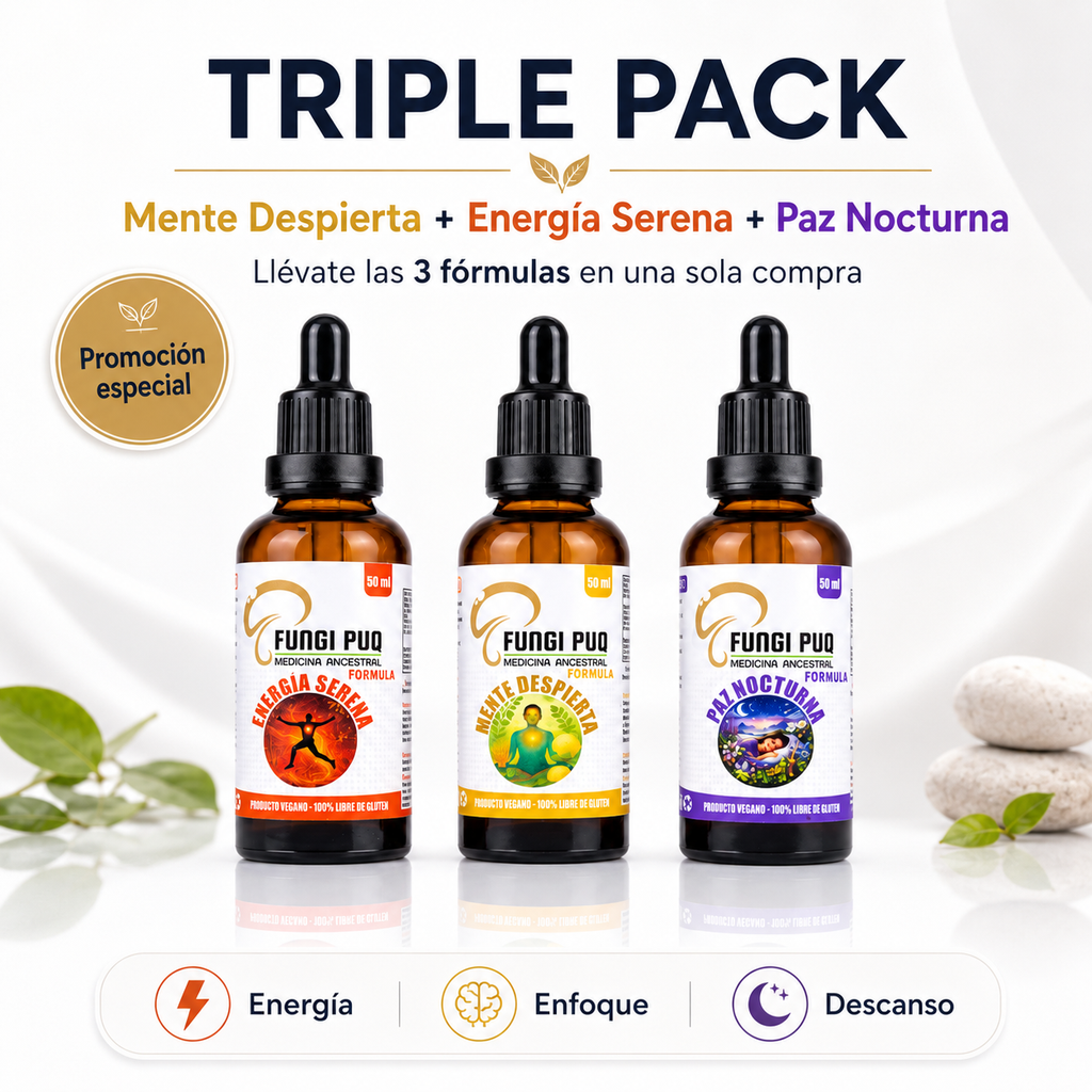 Trío BOOST + Mente + Paz + Energía