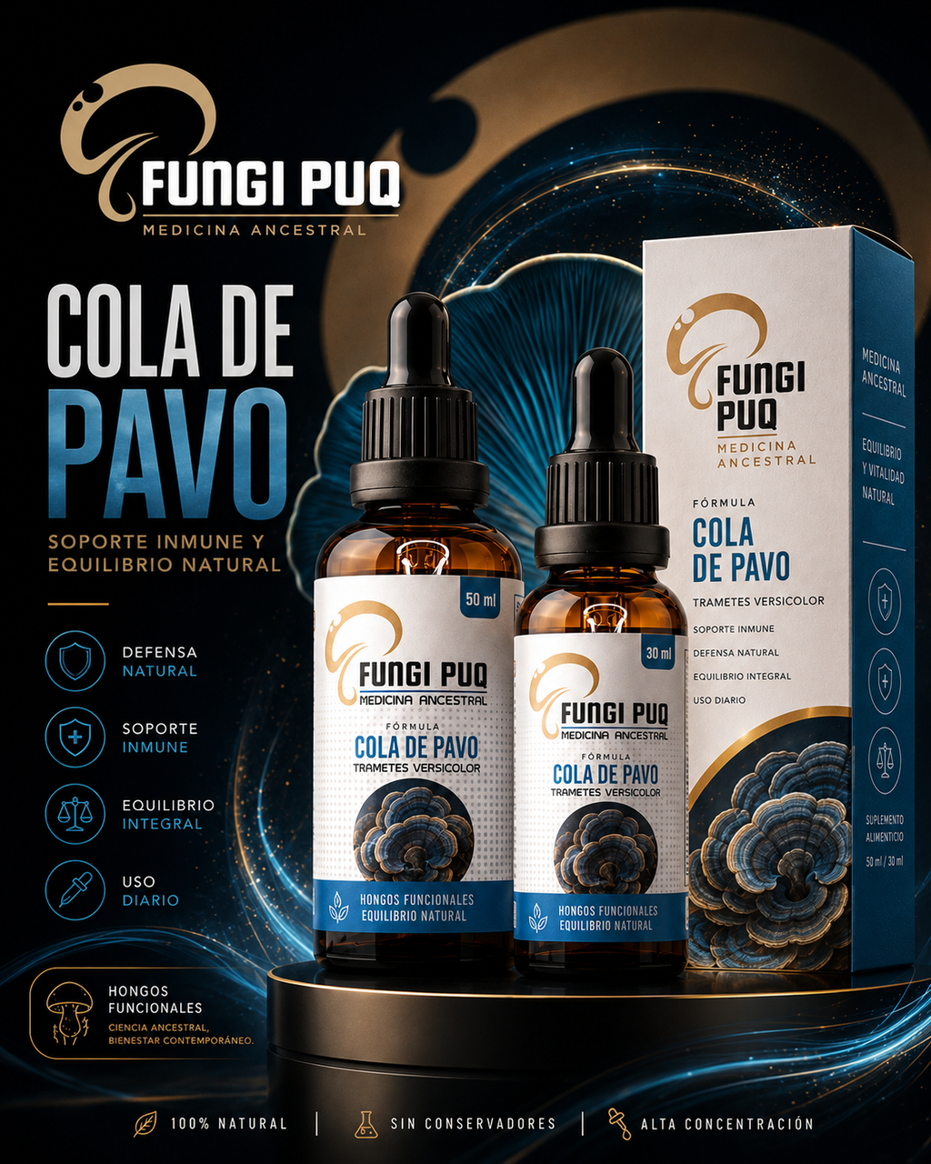 Extracto de Cola de Pavo