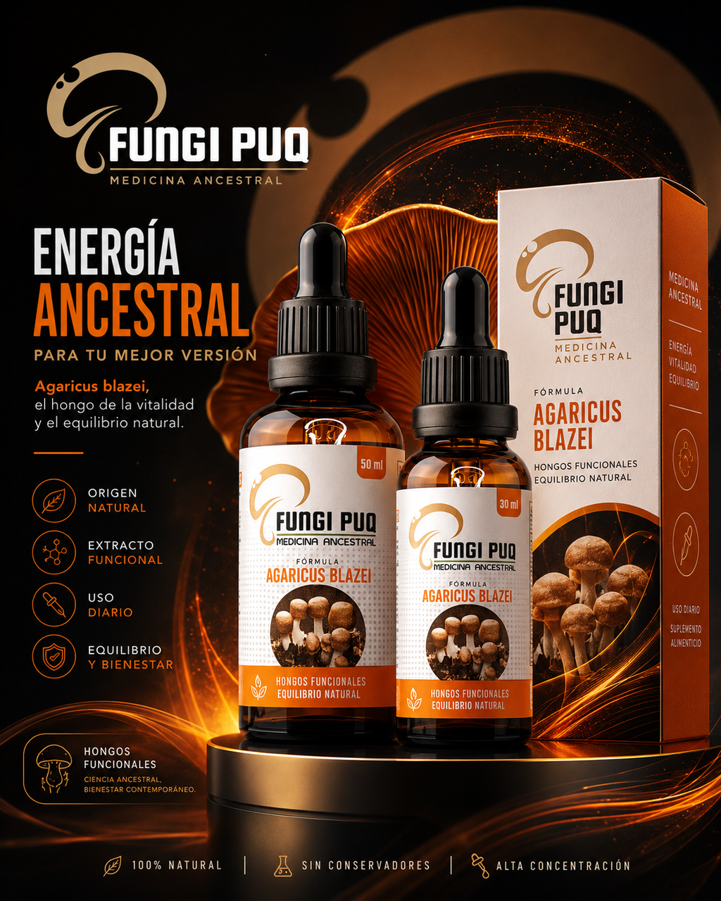 Extracto de Agaricus Blazei