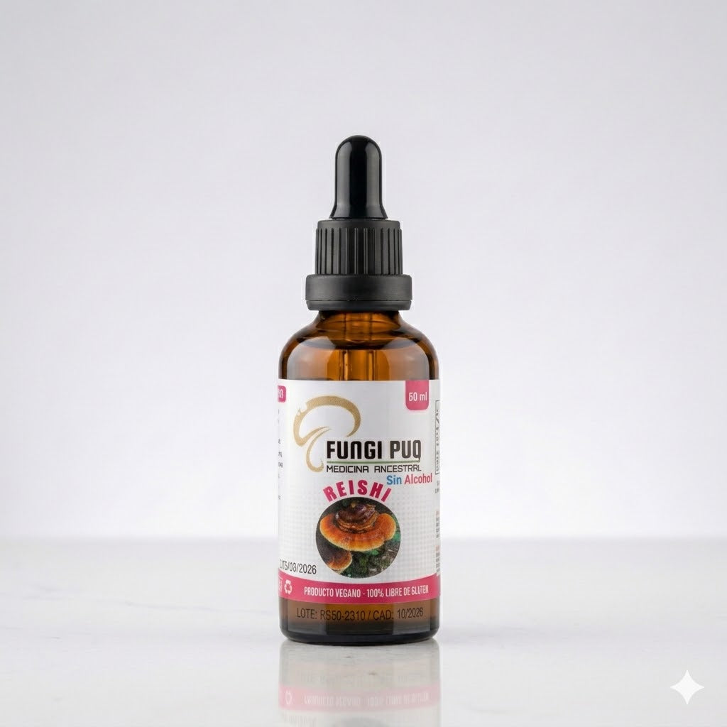 Reishi sin alcohol — vista lateral